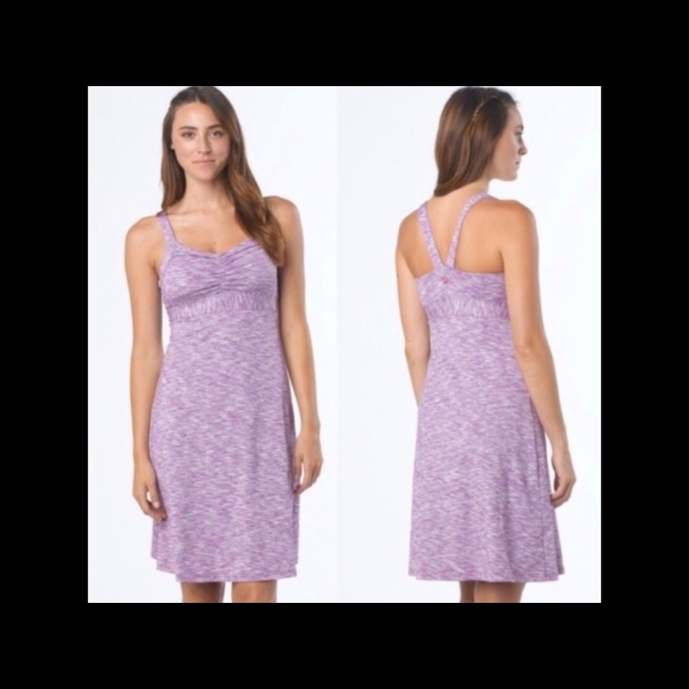 Prana - Amaya Space Dye Dress - Boysenberry - Picture 2 of 7